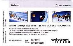 Carte &agrave; puce CP41 - dos