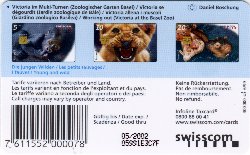 Carte &agrave; puce CP60 - dos