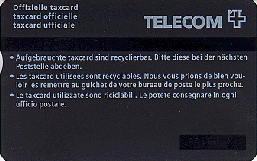 Carte optique P53 - dos