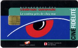 Carte Ciné Fidélité CF6b - face