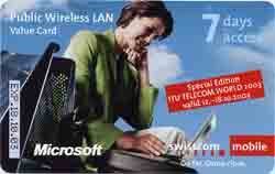 Carte Wlan SCLAN3 - face